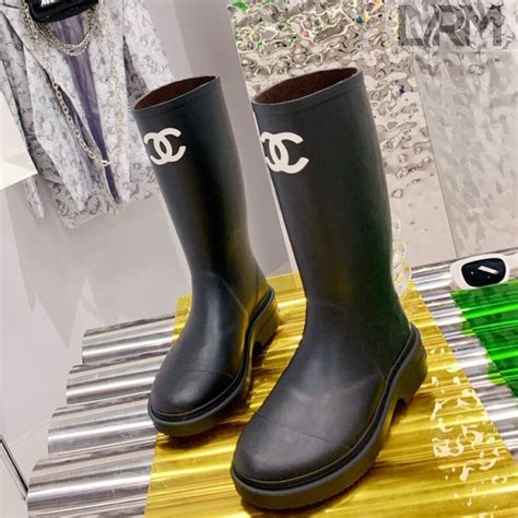 chanel rain boots 36|chanel rain boots for women.